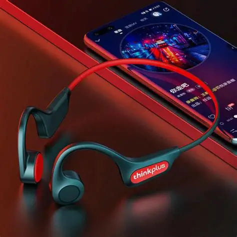 "Escucha tu música mientras corres bajo la lluvia - Sin cables, sin preocupaciones."