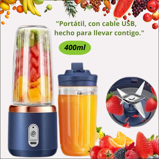 Mini Licuadora Portátil Recargable – ¡Mezcla donde quieras!⚡️ ¡OFERTA RELÁMPAGO! ⚡️ de $ 145.500 COP por
