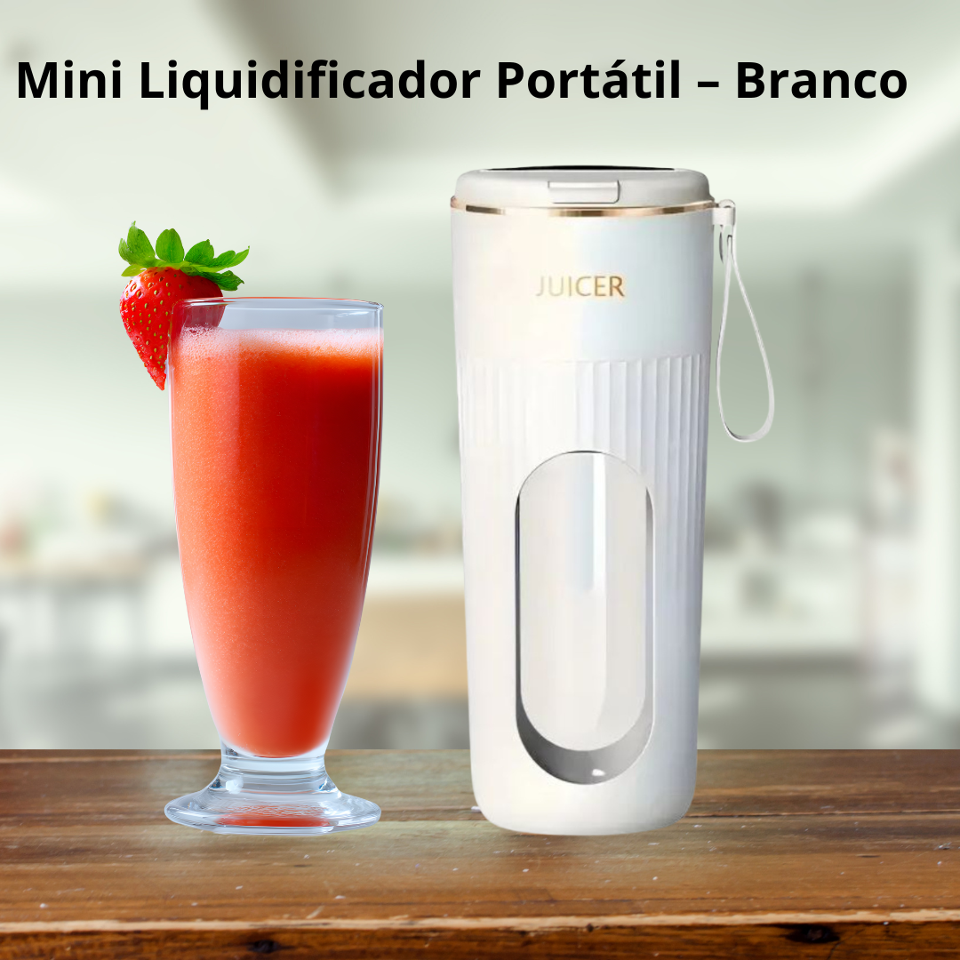 🎁 Kit Especial. Cápsula Higienizadora + Mini Liquidificador Portátil.
