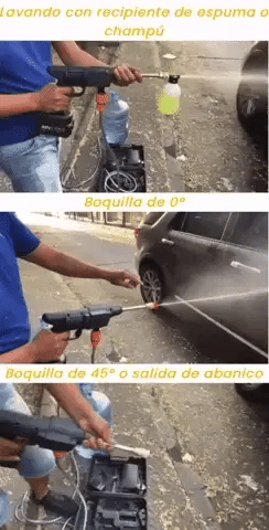 👉 Lavadora de Alta Presión Portátil Inalámbrica Recargable