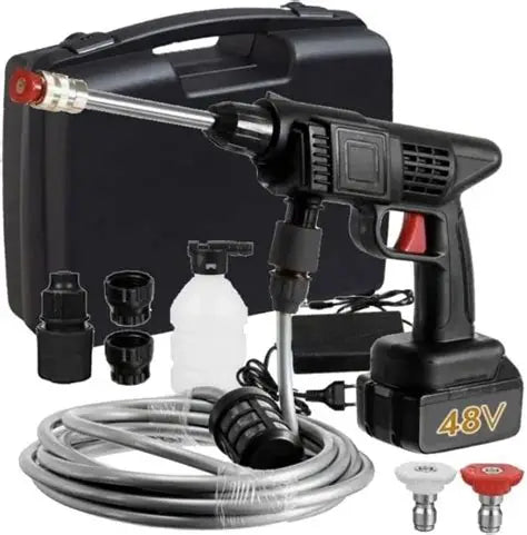 👉 Lavadora de Alta Presión Portátil Inalámbrica Recargable